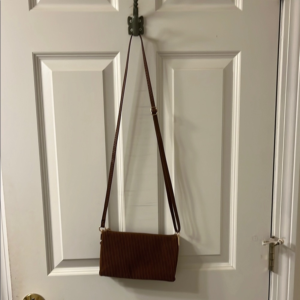 Brown Crossbody Shoulder Bag - Women's Shoulder Purse